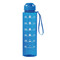 Sport-Trinkflasche AQUA LEVEL, blau