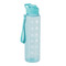 Sport-Trinkflasche AQUA LEVEL, hellblau