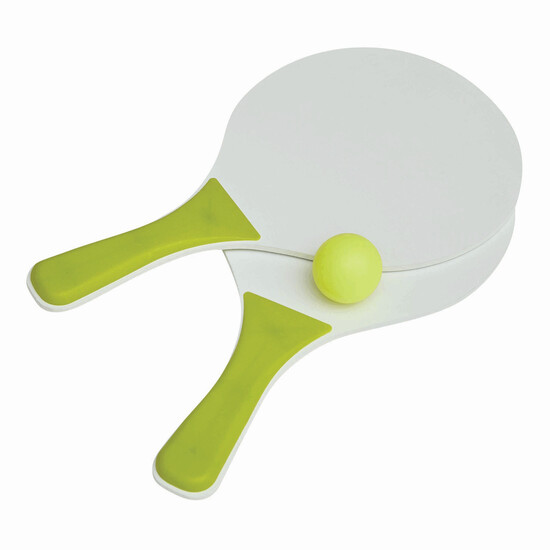 Beachball-Set SUMMER FEELING, grün, weiß