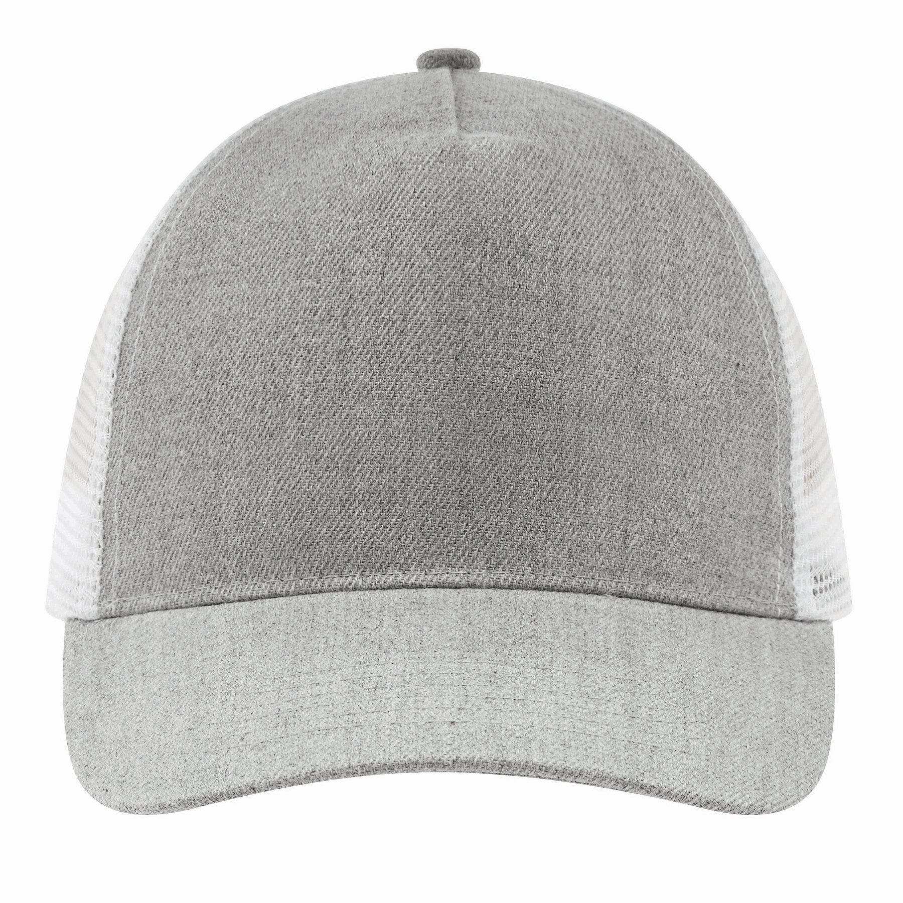 5-Panel-Cap CASUAL FIT, grau, weiß