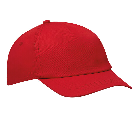 5-Panel-Cap FAVOURITE, rot