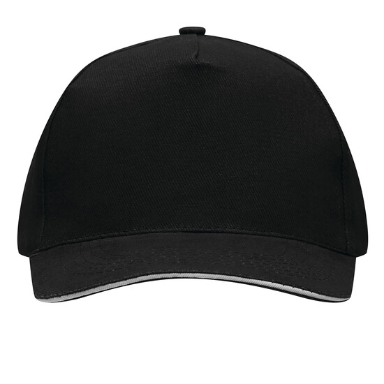 5-Panel-Sandwich-Cap WALK, schwarz