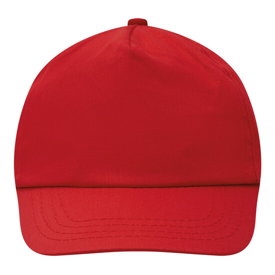 5-Panel-Cap für Kinder KIDDY WEAR, rot