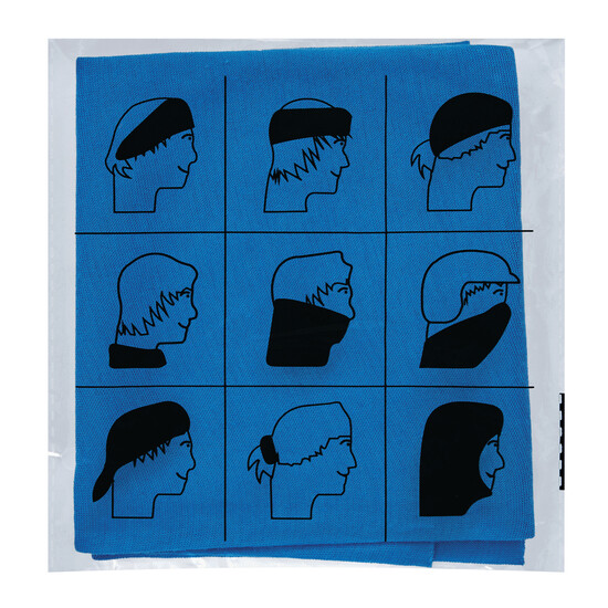 Multifunktionstuch TRENDY, royalblau