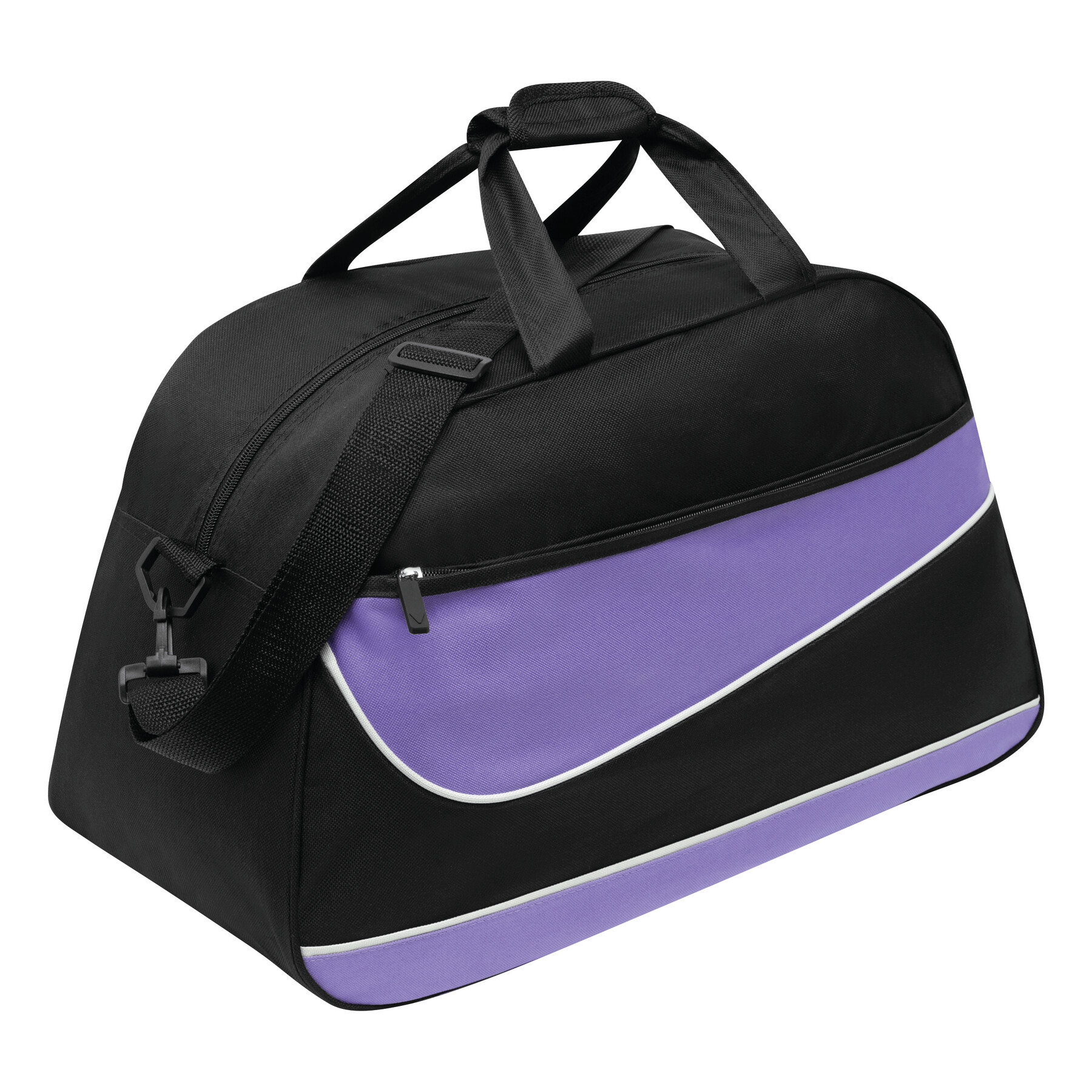 Sporttasche PEP, lila, schwarz