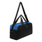 Sporttasche FITNESS, blau, schwarz