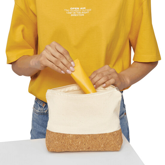 Utensilientasche CORK USE, braun