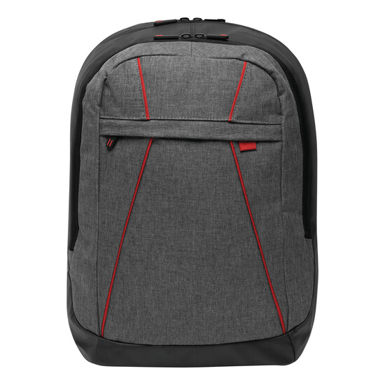 Rucksack SPLIT, grau, rot