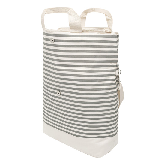 Strandtasche JUIST, beige, grau