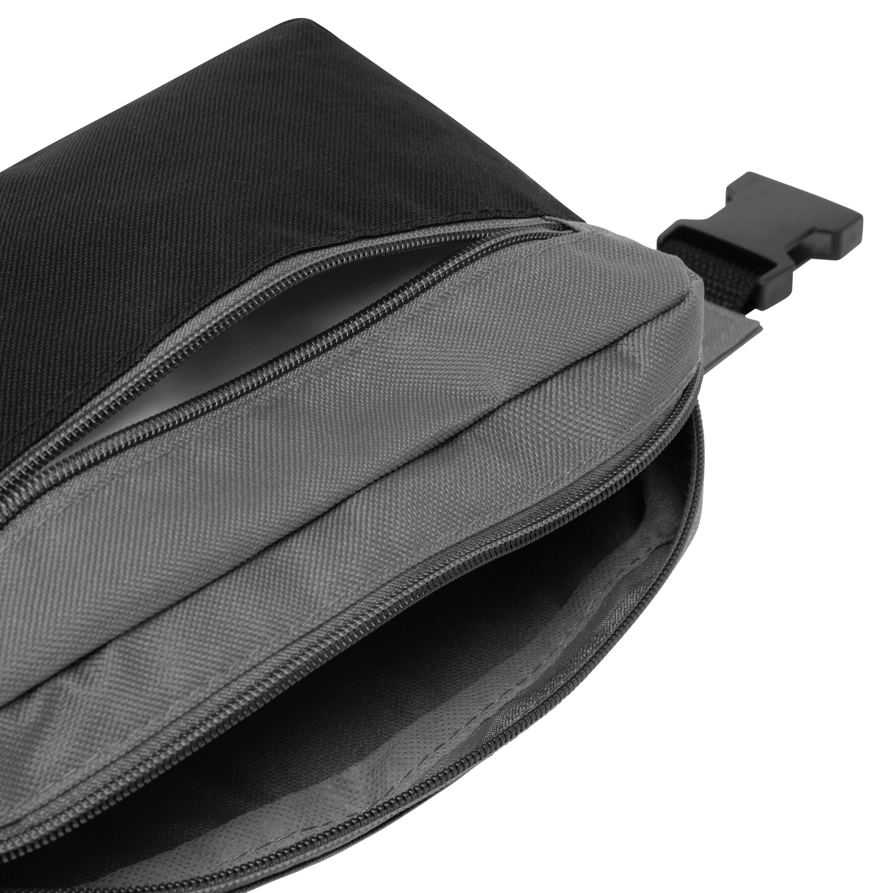 Gürteltasche CLOSE-BY, dunkelgrau, schwarz