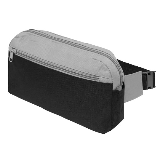 Gürteltasche CLOSE-BY, hellgrau, schwarz