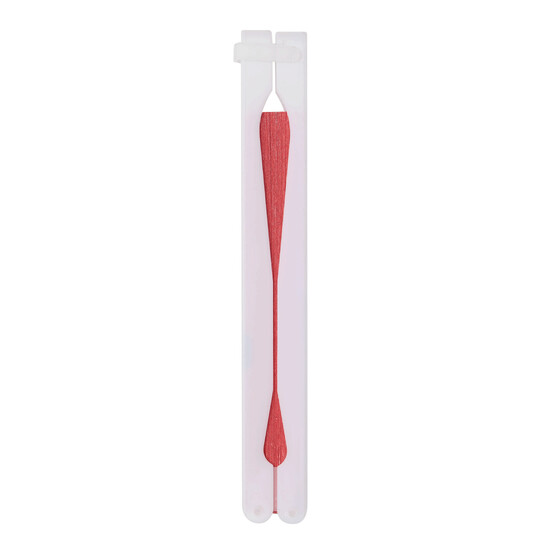 Faltbarer Fächer PEACOCK, rot