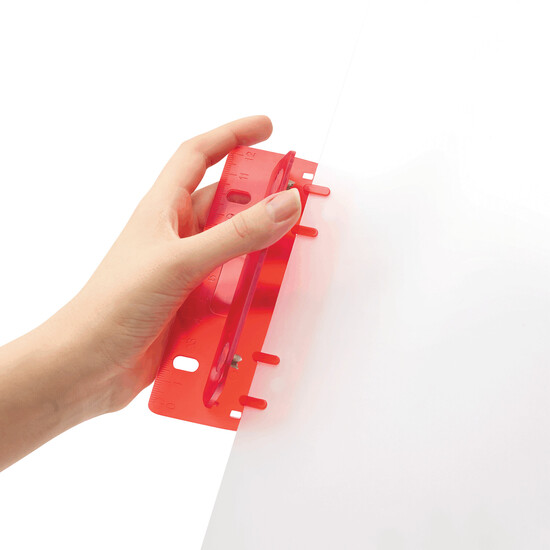 Mini-Locher PAGE, rot