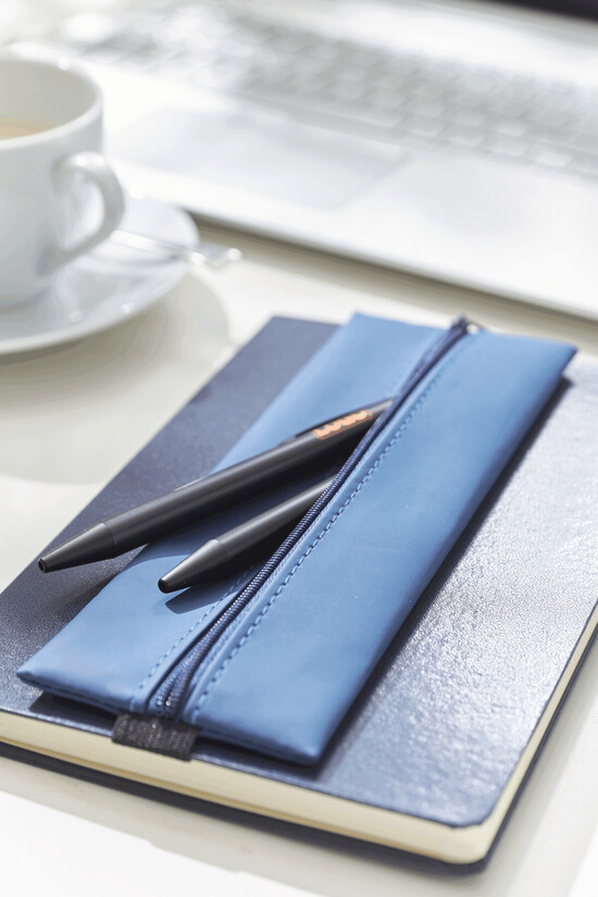 Stiftemappe für Notizbücher KEEPER, dunkelblau