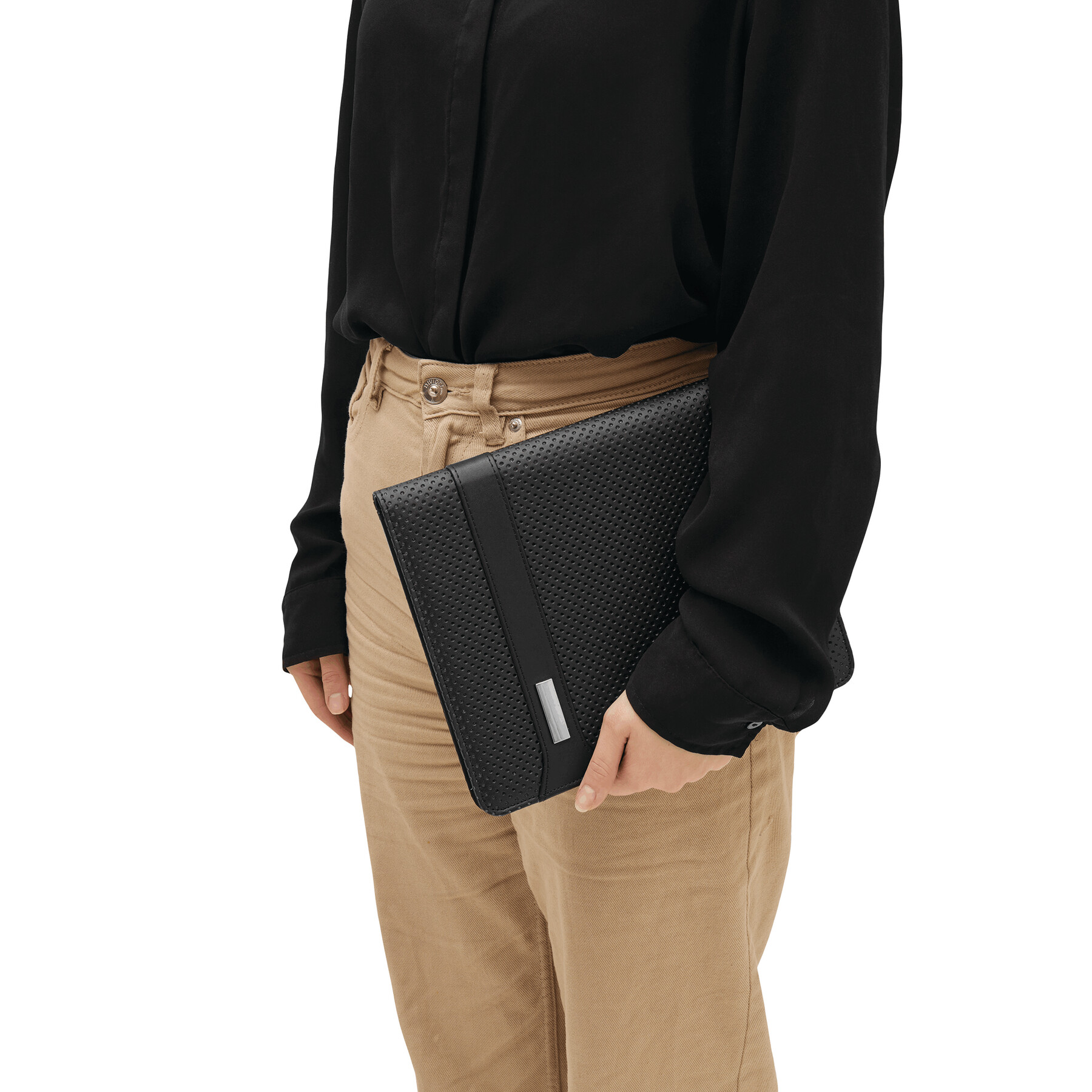 Mini-Tablet-Portfolio HILL DALE TAB im DIN-A5-Format, schwarz