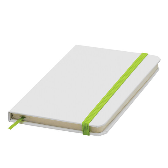 Notizbuch AUTHOR im DIN-A6-Format, grün, weiß