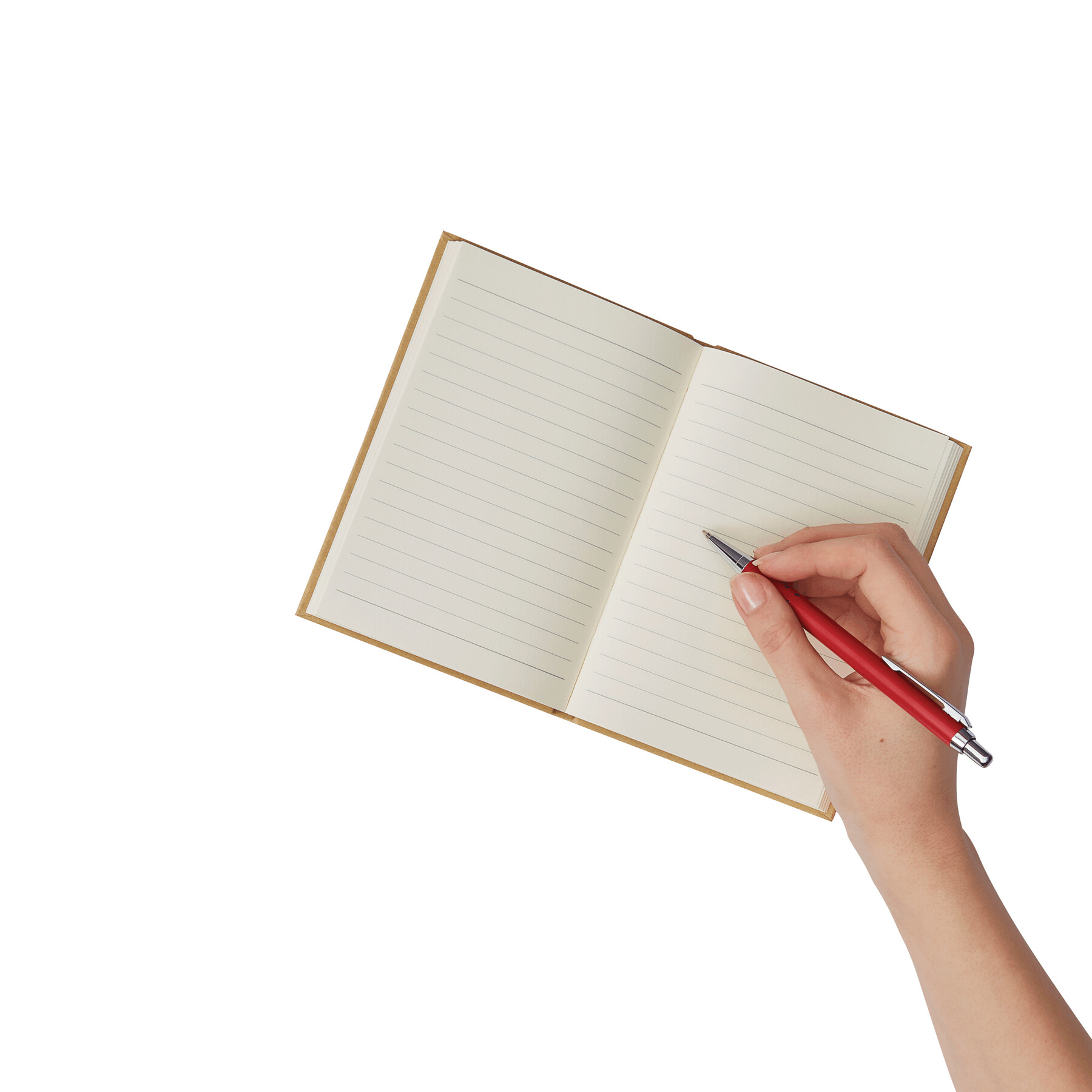 Notizbuch CRAFT im DIN-A6-Format, braun