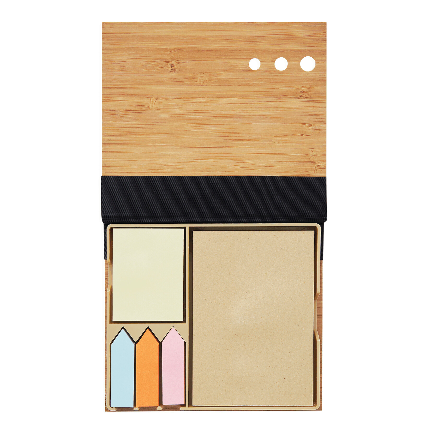 Memobox BAMBOO NOTE, braun