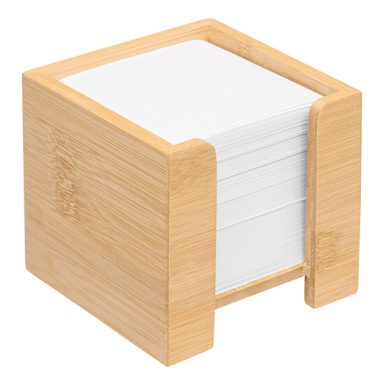 Zettelbox NEVER FORGET BAMBOO, braun