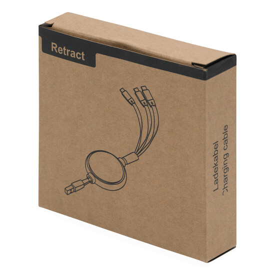 Ladekabel RETRACT, rot