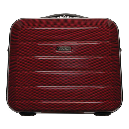 Kosmetikkoffer LONDON 2.0, carbon rot