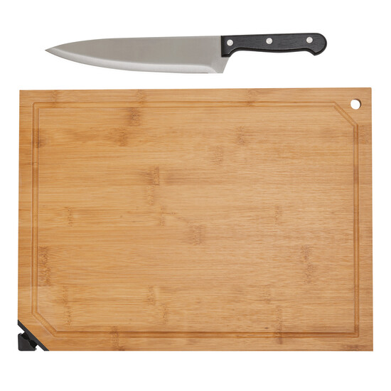 Großes Schneidebrett BAMBOO SHARP, braun