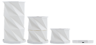 Faltbare / ausziehbare LED-Tischlampe CHIC GLOW