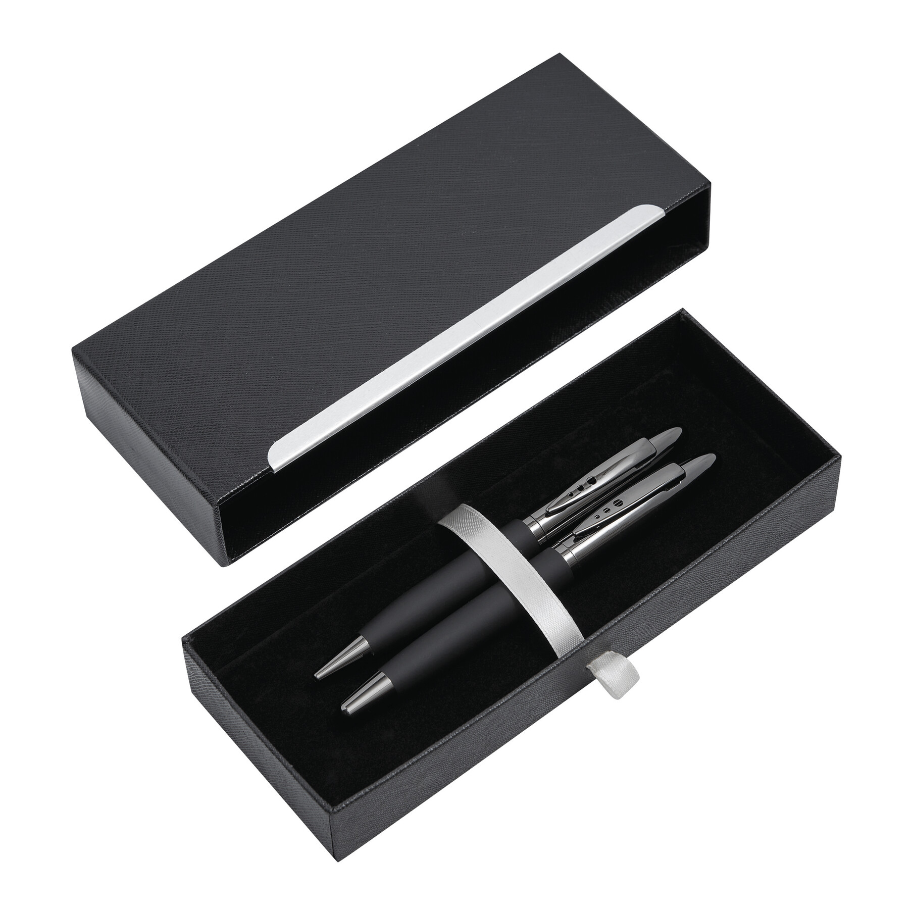 Schreibset BLACK ELEGANCE, schwarz