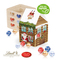 Adventshaus "Edition" mit Lindt Schokolade mit Papier-Inlay