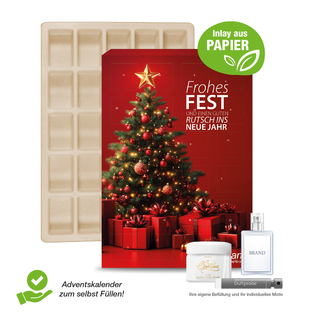 Adventskalender "Universal", Inlay aus Papier