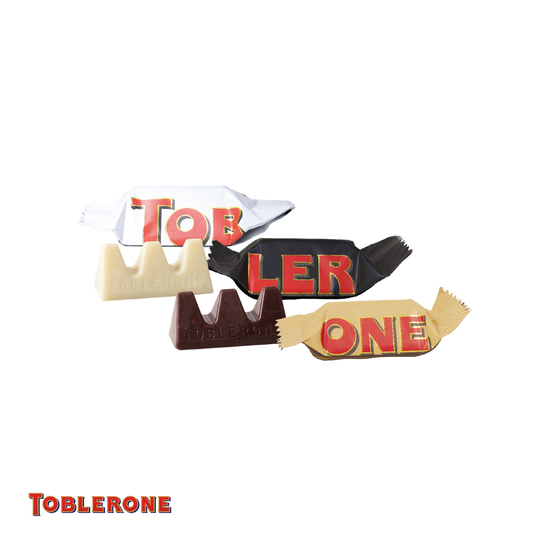 Adventskalender mit TOBLERONE gemischt, Inlay aus Papier