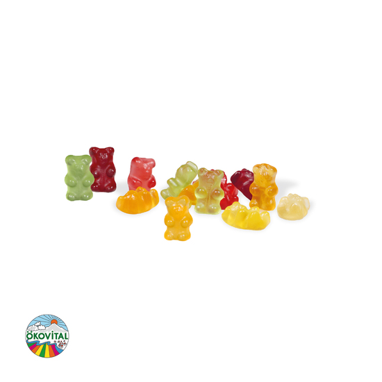 Werbe Fruchtgummi Paperbox mit Einleger