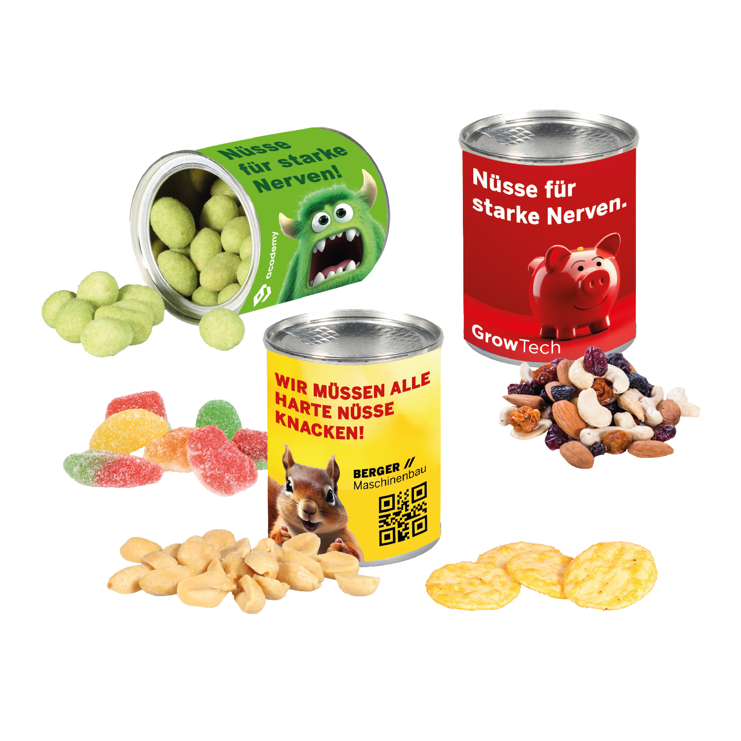 Werbe-Snack-Dose 50g
