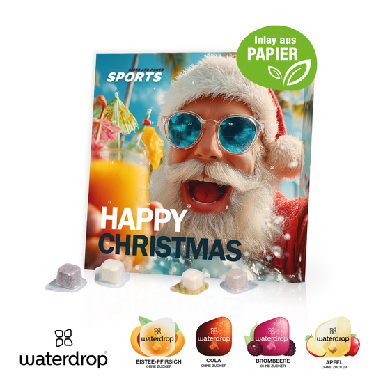 Tisch-Adventskalender Waterdrop®, Inlay aus Papier