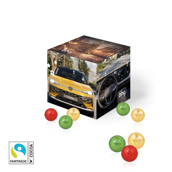Adventskalender "Cube" mit Fairtrade® Schokolade