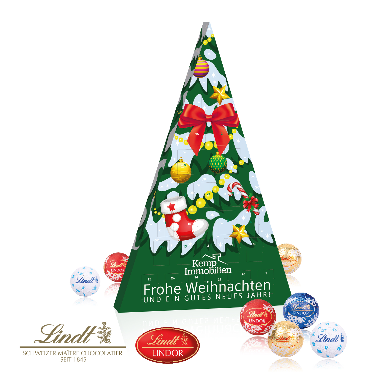 Adventskalender Lindt "Weihnachtsbaum"