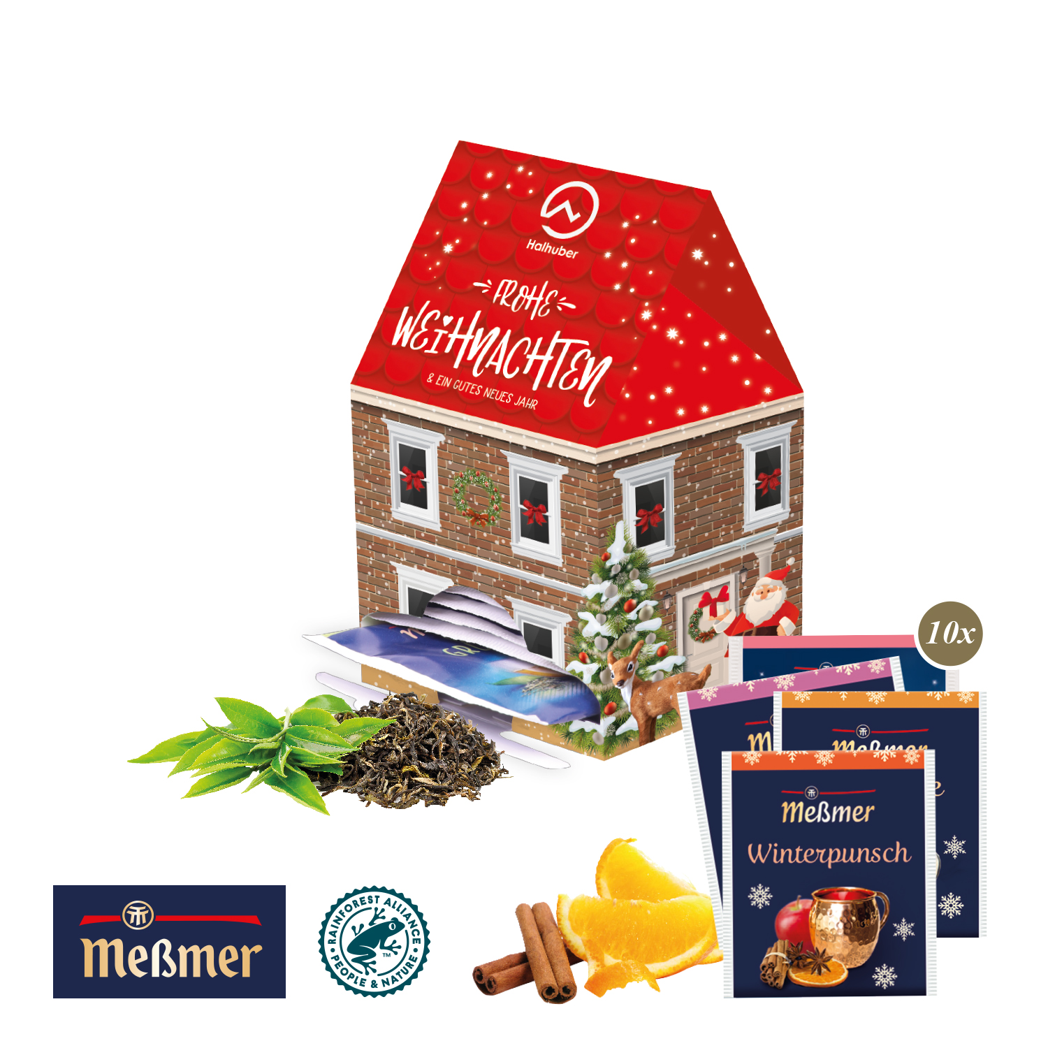 Tee-Haus „Mini“ mit Meßmer Tee