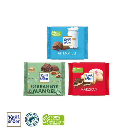 Schokotafel Ritter SPORT „Rentier“