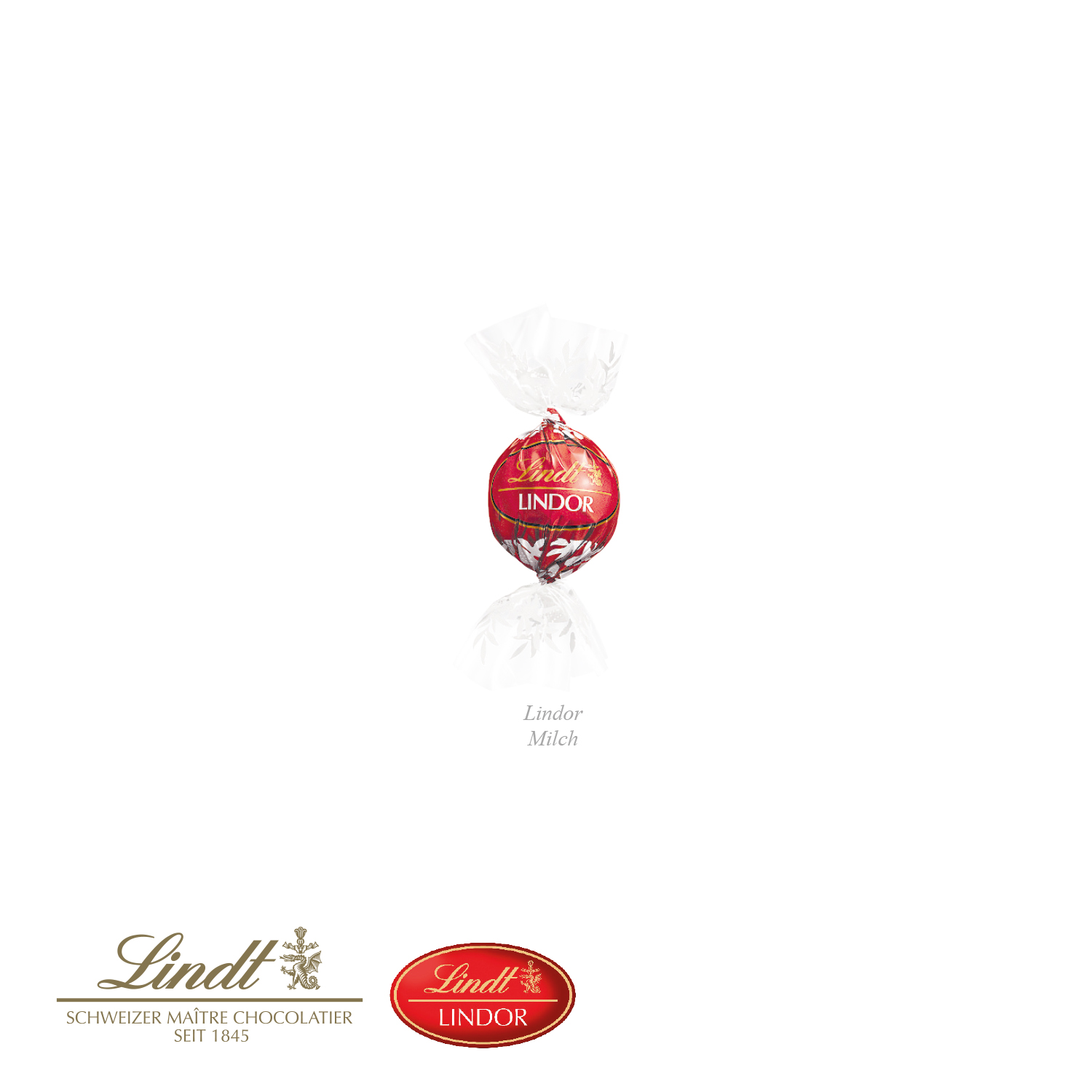Weihnachtsmann mit Lindt Lindor Kugel