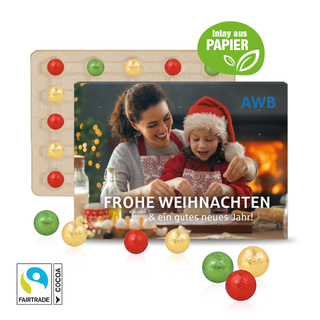Wand-Adventskalender mit Fairtrade® Schokolade