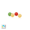3D Adventskalender "Bus" mit Fairtrade® Schokolade mit Papier-Inlay