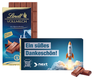 Premium Schokolade von Lindt, 100 g