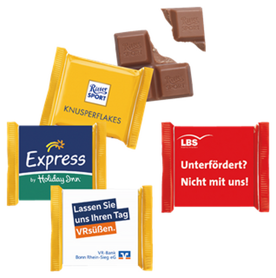 Ritter SPORT "Mini" mit Werbebanderole, 16,5 g