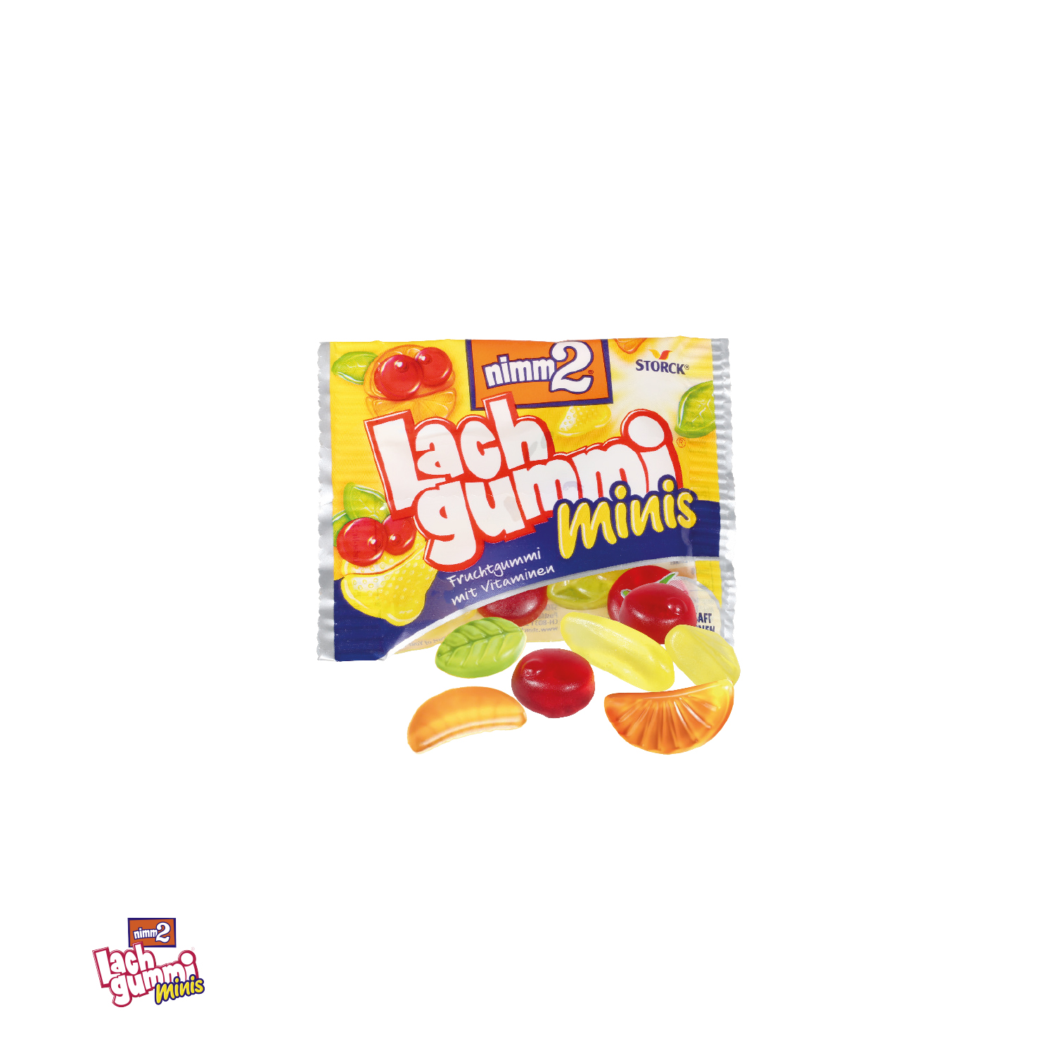 LACHGUMMI IM WERBEBRIEFCHEN