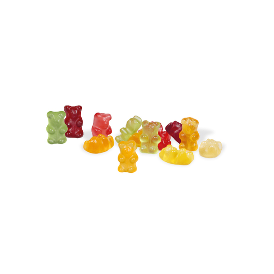 WERBE FRUCHTGUMMI PAPERBOX MIT EINLEGER