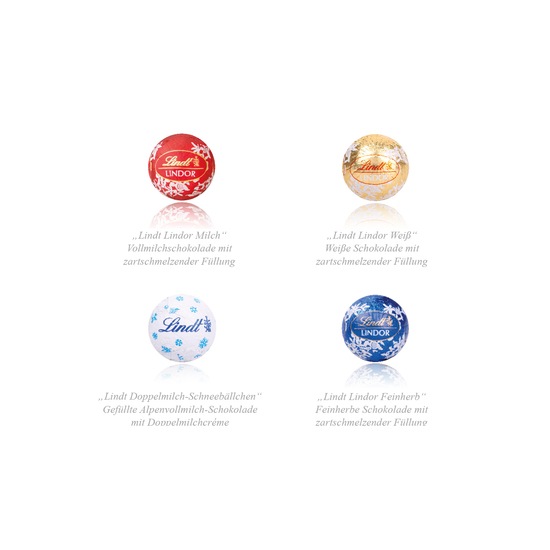 „2 in 1“ Marken-Adventskalender Lindt Lindor Minis mit Jahresplaner