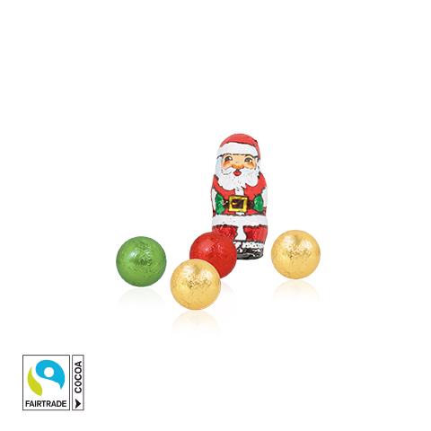 3D Präsent "Transporter" mit Fairtrade® Schokolade