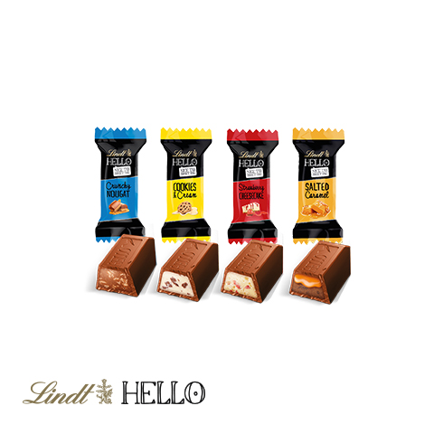 3D Präsent "Bus" mit Lindt HELLO