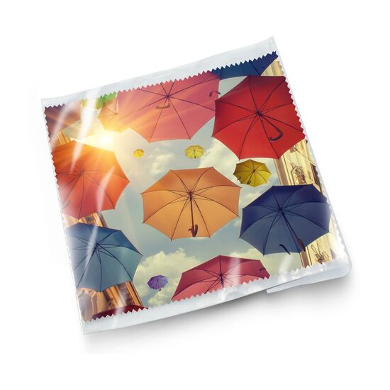 Ideal zur Reinigung glatter Oberflächen wie Bildschirme, Handydisplays oder Brillengläser. Geliefert im Polybeutel.