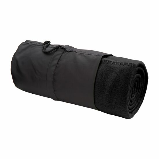 Fleecedecke Basic schwarz - 120 x 150 cm, 180 g/m²